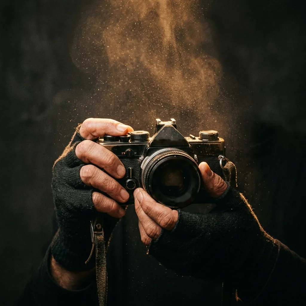 Фотография и оптика — иллюстрация журнала