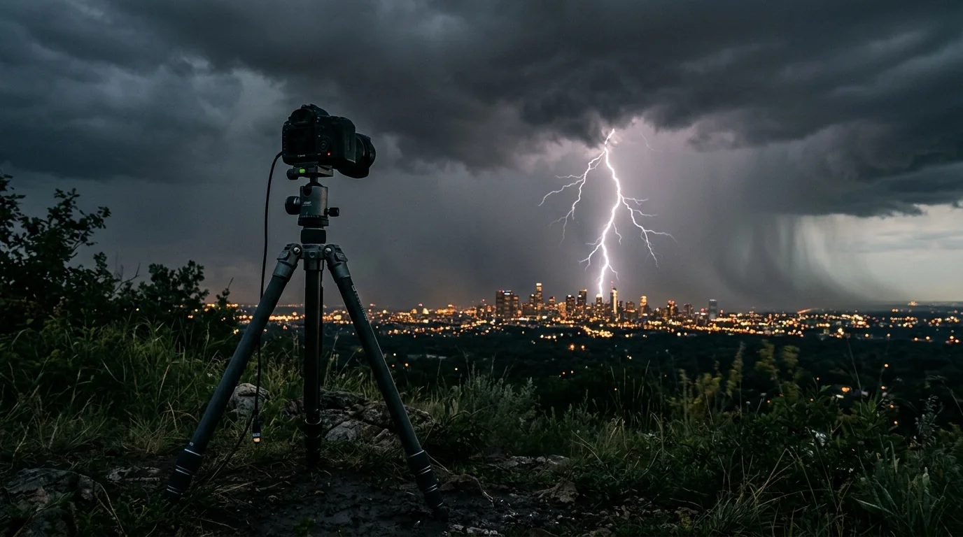 Как фотографировать грозу и молнии